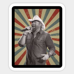 Toby Keith Sticker